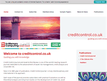 Tablet Screenshot of creditcontrol.co.uk